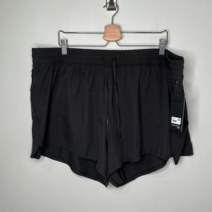 NWT 90 Degree Black Running Shorts